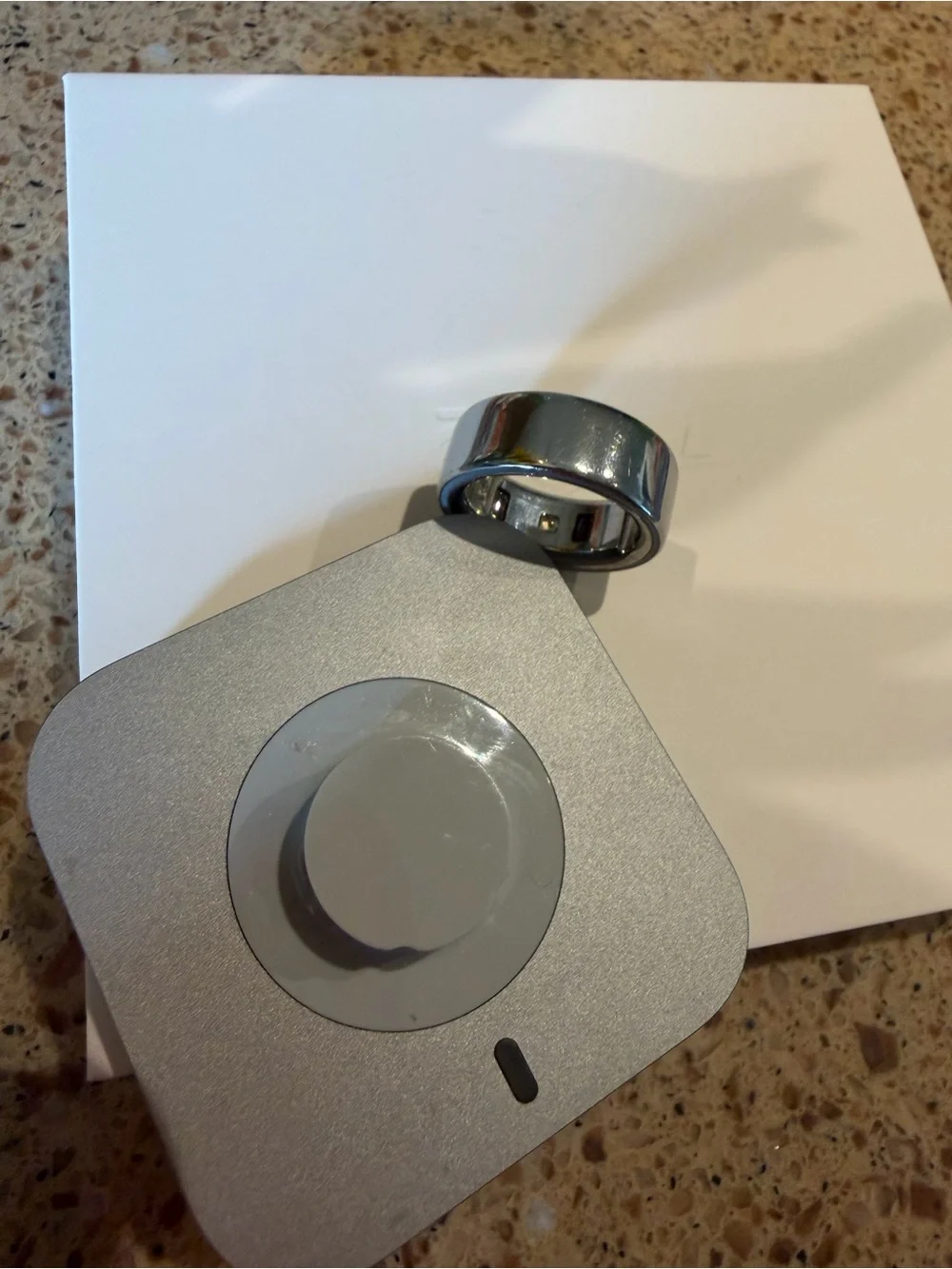 Oura Ring Silver Generation 4 Size 6